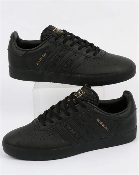 adidas black leather shoes|adidas shoes all black leather.